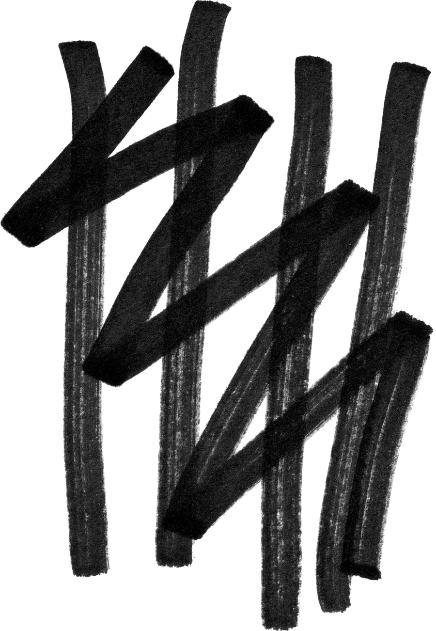 趣味手绘手写涂鸦马克笔字母箭头标记符号图形PNG免抠PS设计素材【084】